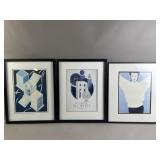 3 Framed Art Prints