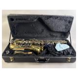 Boosey & Hawkez 1941 Saxaphone, Redpad, & Case