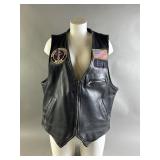 Wilsonï¿½s Real Leather Biker Vest