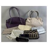 Lot of Vtg Handbags & Clutches