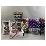 Vtg Sports and Decorative Christmas Ornaments