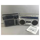 Vtg Panasonic RX-4940 Cassette Radio & More