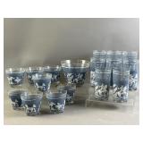 MC Hazel Atlas Blue Arabian Nights Glassware