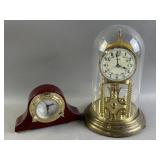 Vtg Kundo Dome Clock & Mantel Clock