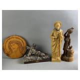 Wooden Religious Statues