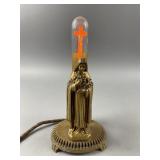 Vintage Aerolux Neon Filament Catholic Light