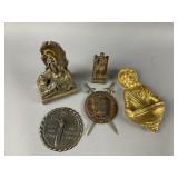 Vtg Lourdes Lï¿½Apparition Music Box & More