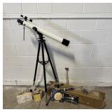 Montgomery Ward Towa Telescope w/ Accessories