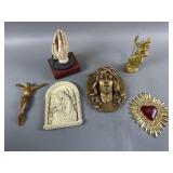 Prayer Hands Music Box & Religious Wall Decor