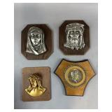 Religious Themed Wall Plaque Art