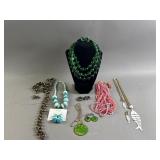Vtg Costume Jewelry Matching Sets