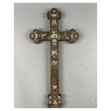 Antique Mother of Pearl Apostle Crucifix