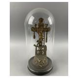 Antique Brass Arma Christi  Crucifix