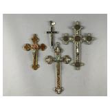 Antique Italian Micromosaic Cross & More