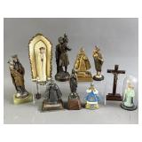 Vtg Small Religious Figures