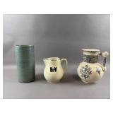 Vintage Halls Ceramic Pitcher & More