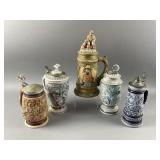 Vintage Ceramic German Beer Stein & More