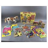 Marvel Comics, Board Game & More Vintage Toys
