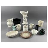 Vintage Weke Pottery Victoria Canada Vase & More