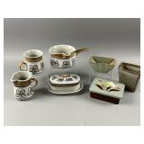 Vintage Poppy Trail by MetLox Pottery & More