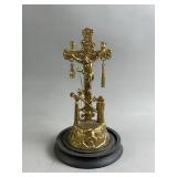Antq Brass Arma Christi Crucifix