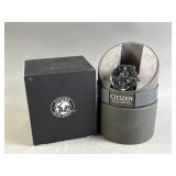 Mens Citizen Moonphase Black Watch