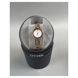 Citizen ECO Wtr Resist, Rose Gold Band Watch