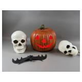 Vintage Ceramic Halloween Decorations & More