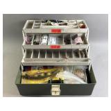 Vtg Tackle Box and Supplies