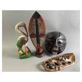 Handcrafted African Wood Masks & Figures