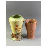 Vtg Brentleigh Ware Pottery Vase & More