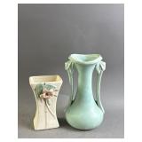 Vtg McCoy Pottery Vases