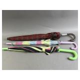 Vtg Travel Sized Umbrellas
