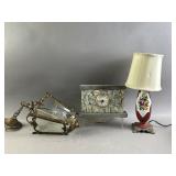 Vtg Mixed Lighting and Decor Lot