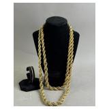 Les Bernard Signed Costume Jewelry