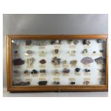 Rocks & Minerals Display Case
