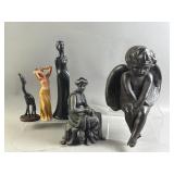 Vtg Ceramic Figures & More