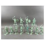 1960s Louis Marx & Co Viking Figures Vintage Toys