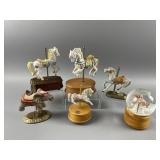 Willitts Design Carousel Horse Music Boxes & More