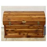 Aromatic Red Cedar Blanket Chest w/Camelback