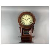 Vintage Regulator Wood Wall Clock