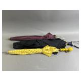 Vtg Travel Umbrellas Lot