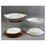 Vtg Hall Baking Dishes
