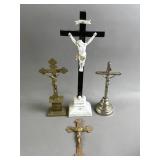 Lot of Wall and Standing Crucifixes