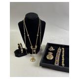 Goldette, Florenza, & More Signed Costume Jewelry