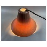 Vintage Terra Cotta Pendulum Lamp