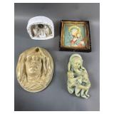 Vintage Mid Century Religious Decor