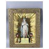 Antq Framed Petition to the Blessed Virgin Mary