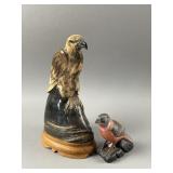 Vintage Rom Hand-Carved Water Buffalo Eagle & More