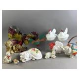 Vtg Lenox Porcelain Animal Figures & More